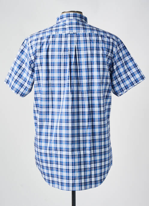 Chemise manches courtes bleu GANT pour homme