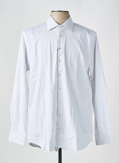 Chemise manches longues beige IZAC homme