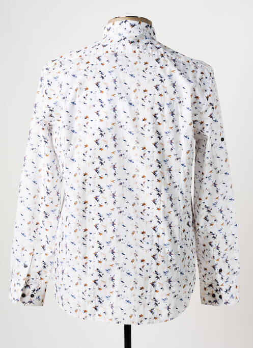 Chemise manches longues blanc IZAC homme