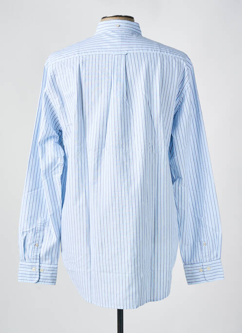 Chemise manches longues bleu GANT pour homme