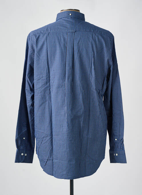 Chemise manches longues bleu GANT pour homme