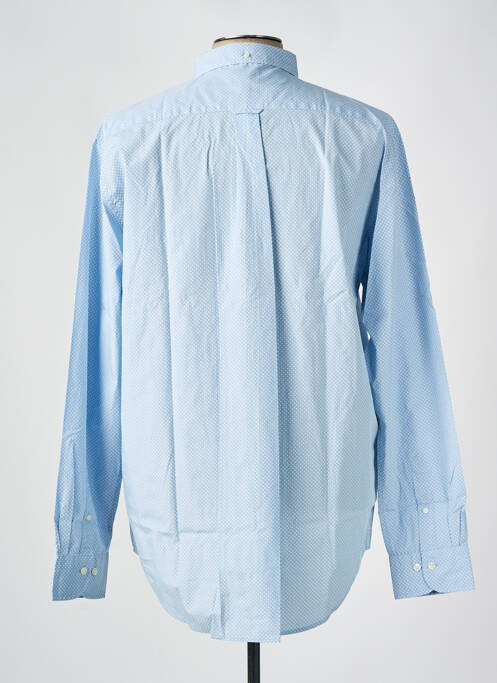 Chemise manches longues imprimé fantaisie bleu GANT homme