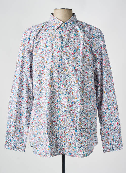 Chemise manches longues bleu SELECTED pour homme