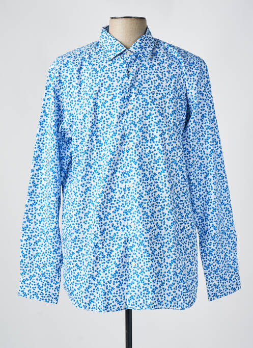 Chemise manches longues bleu SELECTED pour homme