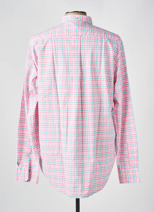 Chemise manches longues rose GANT pour homme