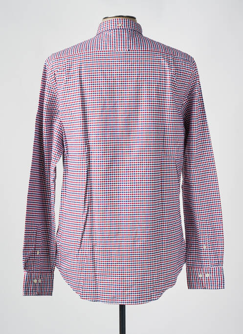 Chemise manches longues rouge GANT pour homme