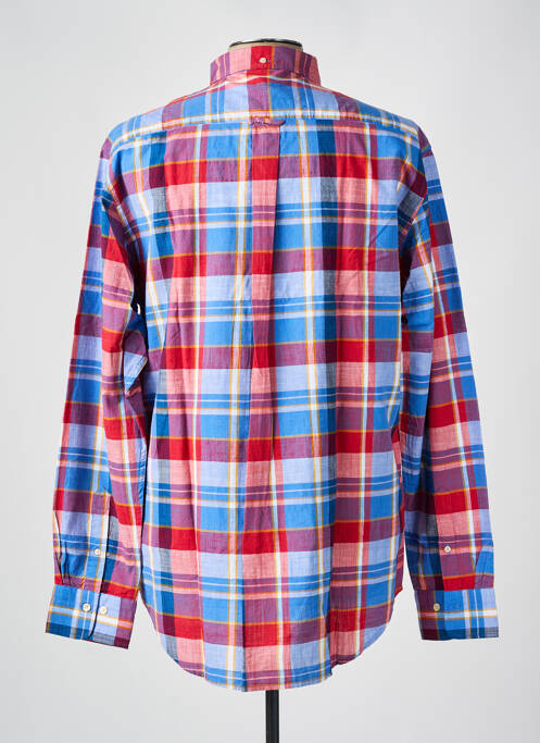 Chemise manches longues rouge GANT pour homme