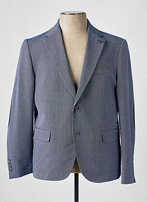 Blazer manches longues bleu IZAC homme