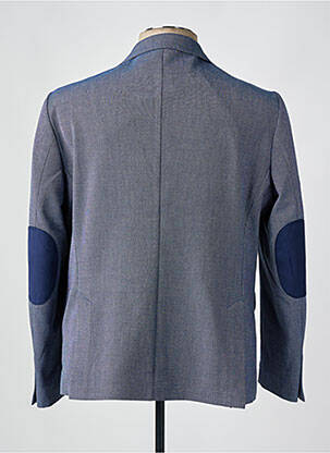 Blazer manches longues bleu IZAC homme