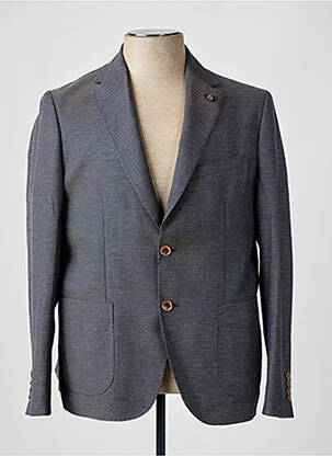 Blazer fausses poches bleu IZAC homme