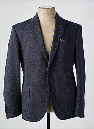Blazer poches bleu IZAC homme