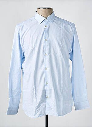 Chemise manches longues manches longues bleu SELECTED homme