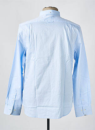 Chemise manches longues manches longues bleu GANT homme