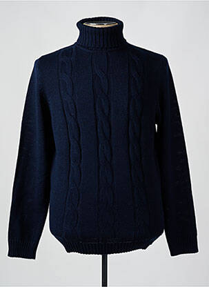 Pull manches longues manches longues bleu IZAC homme