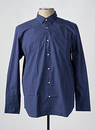 Chemise manches longues bleu SELECTED pour homme