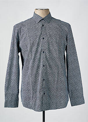 Chemise manches longues bleu SELECTED pour homme