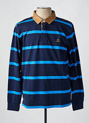 Polo bleu GANT pour homme seconde vue