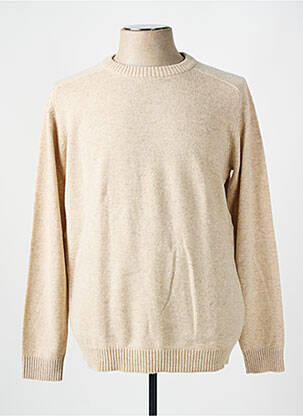 Pull beige SELECTED pour homme