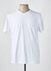 T-shirt blanc SELECTED pour homme seconde vue