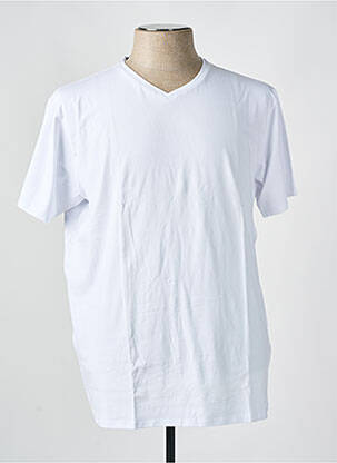 T-shirt blanc SELECTED pour homme