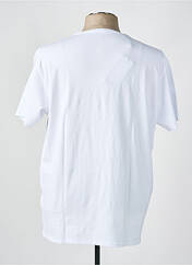 T-shirt blanc SELECTED pour homme seconde vue