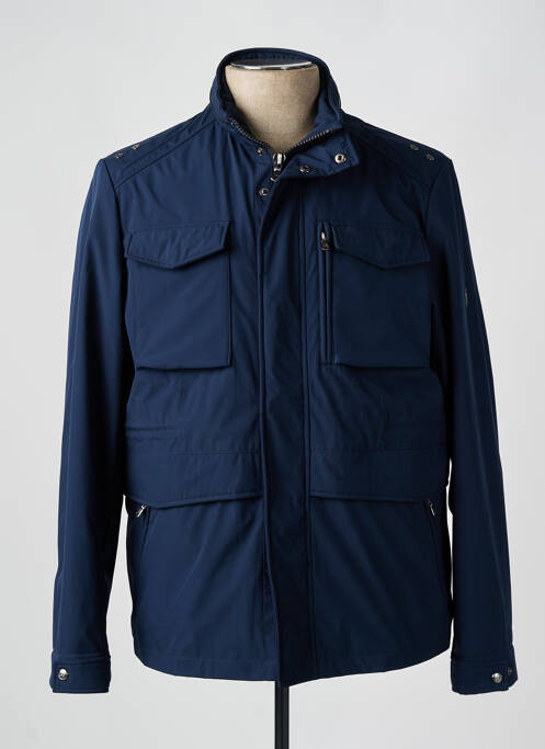 Blouson bleu IZAC pour homme
