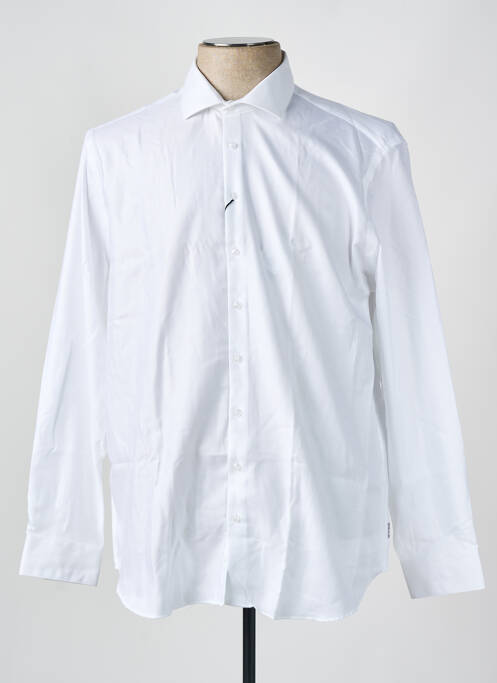 Chemise manches longues blanc IZAC pour homme