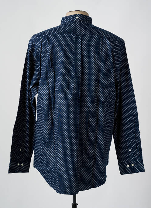 Chemise manches longues bleu GANT homme