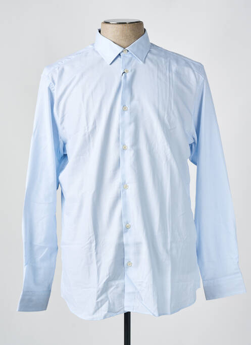 Chemise manches longues bleu SELECTED pour homme