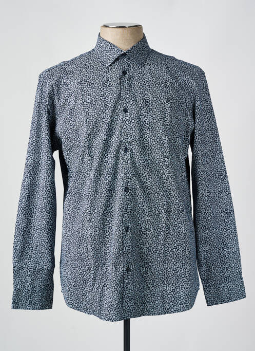 Chemise manches longues bleu SELECTED pour homme