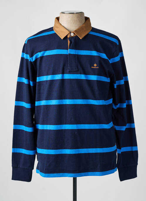 Polo bleu GANT pour homme