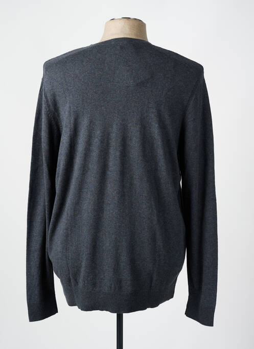 Pull col rond manches longues gris SELECTED homme