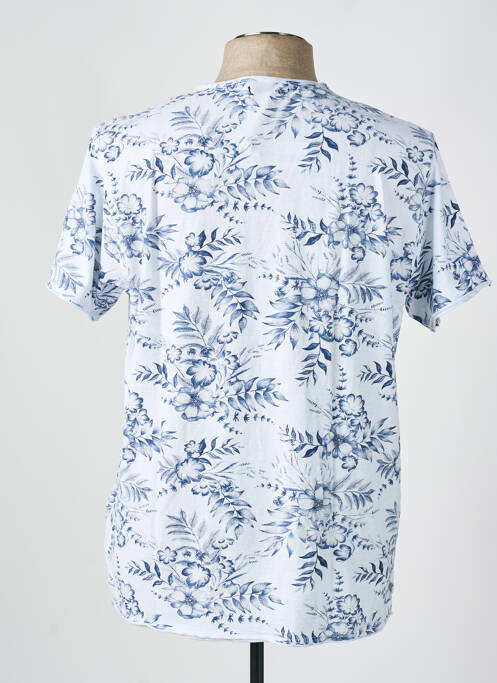 T-shirt blanc IZAC pour homme