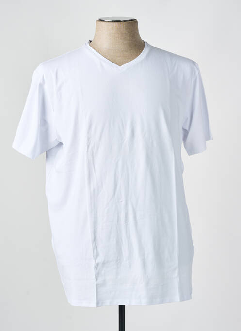 T-shirt blanc SELECTED pour homme