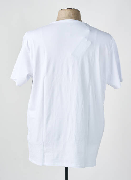 T-shirt blanc SELECTED pour homme