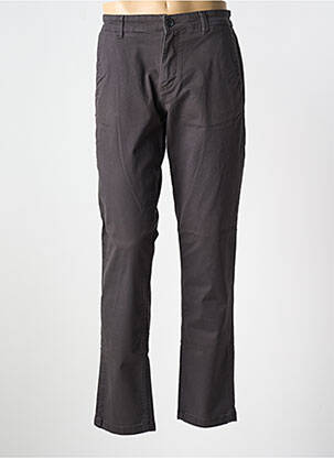 Pantalon chino bio taille normale gris SELECTED homme