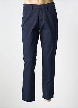 Pantalon chino bio taille normale bleu SELECTED homme
