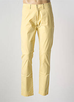 Pantalon chino tissage popeline taille normale jaune GANT homme