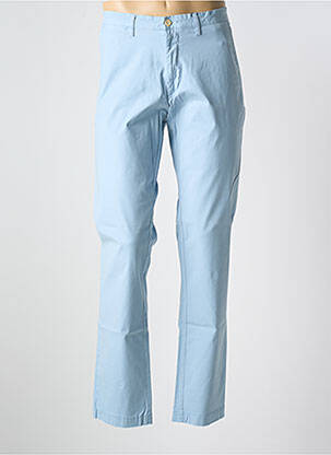 Pantalon chino tissage popeline taille normale bleu GANT homme