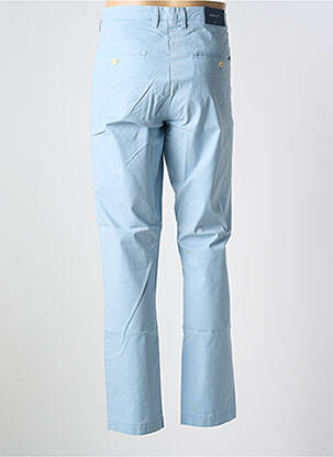 Pantalon chino tissage popeline taille normale bleu GANT homme