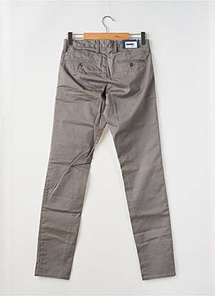 Pantalon chino tissage popeline taille normale gris GANT homme