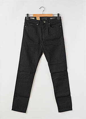 Jeans coupe slim stretch taille normale noir IZAC homme