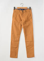 Pantalon chino jaune IZAC pour homme seconde vue