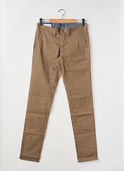 Pantalon chino marron GANT pour homme seconde vue