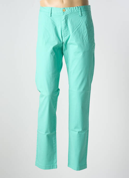 Pantalon chino tissage popeline taille normale vert GANT homme