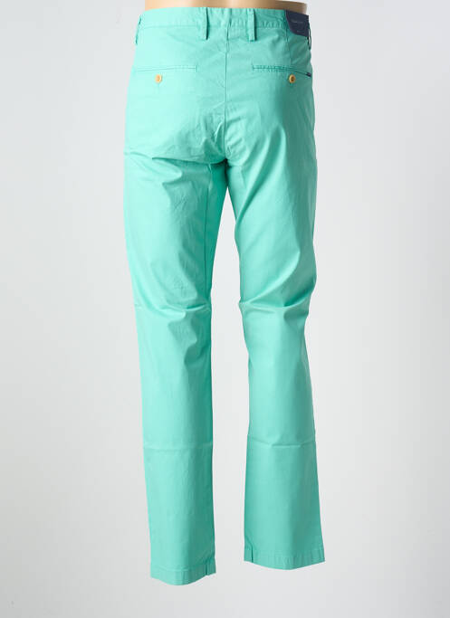 Pantalon chino tissage popeline taille normale vert GANT homme