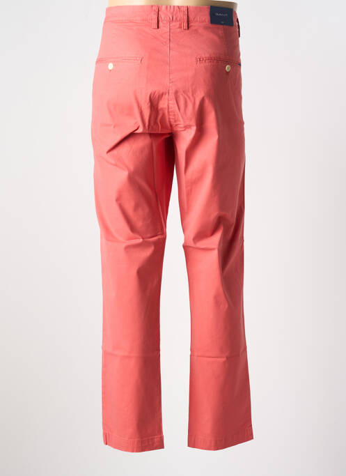 Pantalon chino tissage popeline taille normale rouge GANT homme