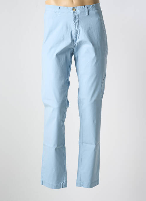 Pantalon chino tissage popeline taille normale bleu GANT homme
