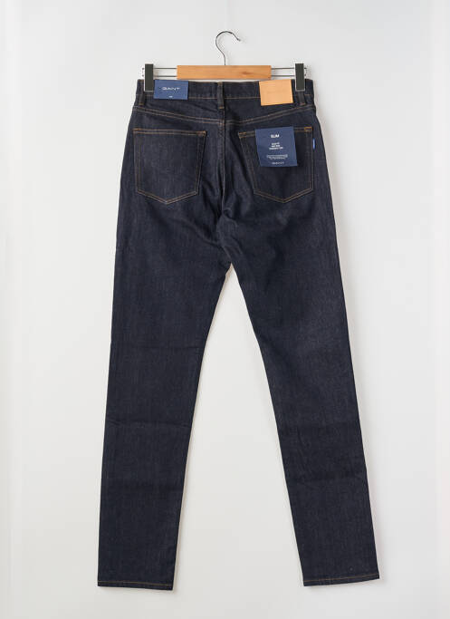 Jeans coupe slim tissage brut taille normale bleu GANT homme