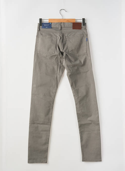 Jeans coupe slim gris GANT pour homme